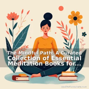 Artistic representation for The Mindful Path: A Curated Collection of Essential Meditation Books for Deepening Your Practice