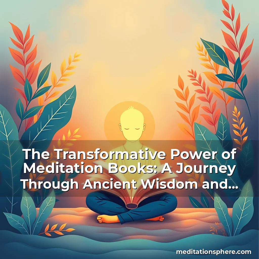 Artistic representation for The Transformative Power of Meditation Books: A Journey Through Ancient Wisdom and Modern Science