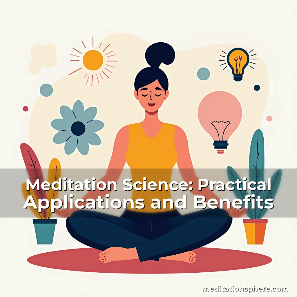 Artistic representation for Meditation Science: Practical Applications and Benefits