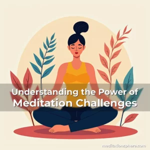Artistic representation for Understanding the Power of Meditation Challenges