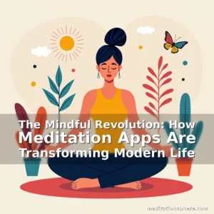 Artistic representation for The Mindful Revolution: How Meditation Apps Are Transforming Modern Life